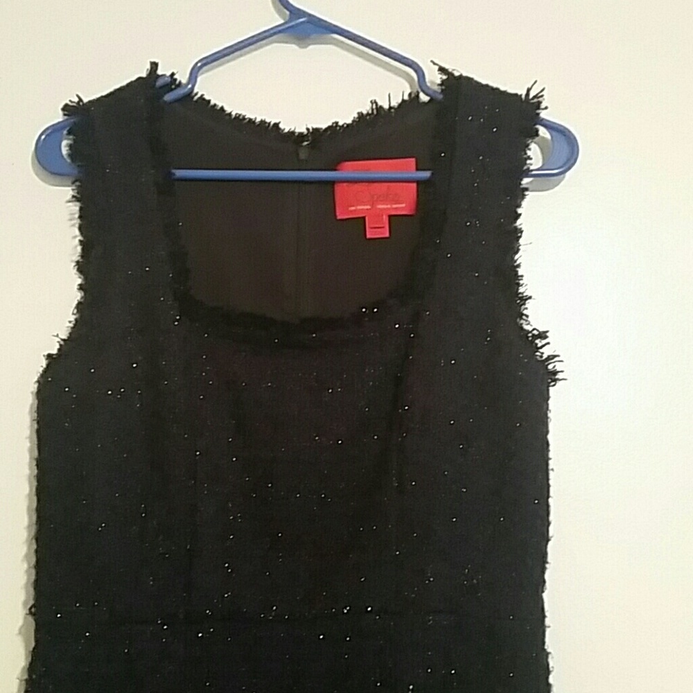 Zac Posen Z Spoke navy blue dress